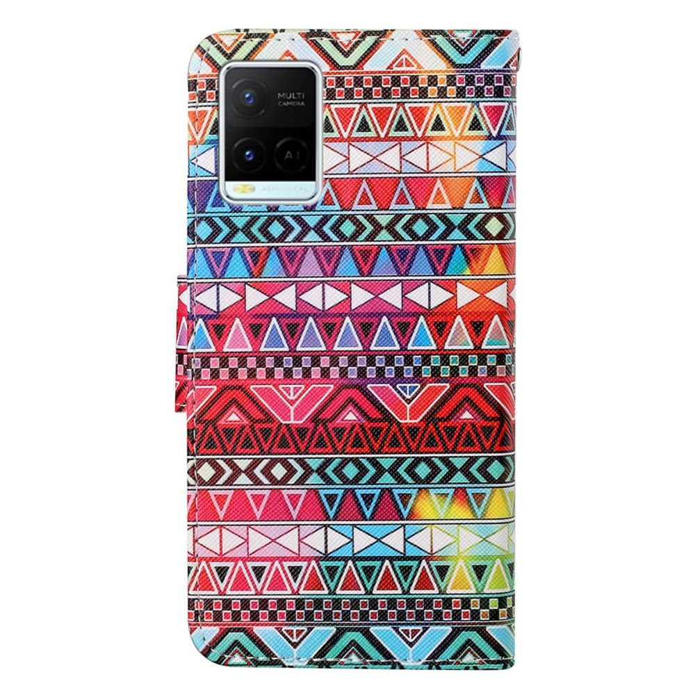 Flip Cover Vivo Y21 / Y21s / Y33s Aztec