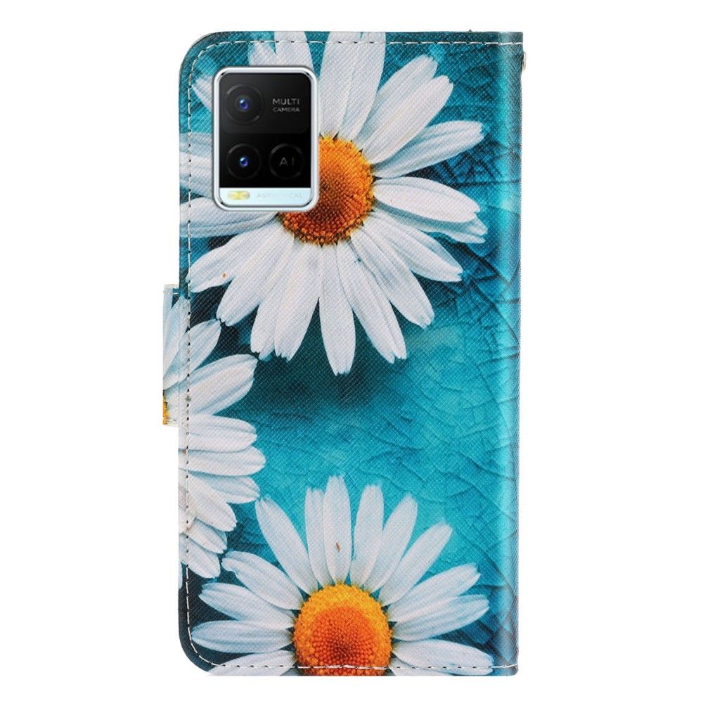 Flip Cover Vivo Y21 / Y21s / Y33s Daisy