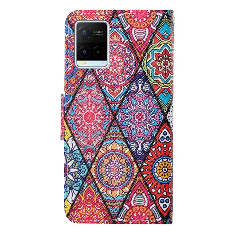 Flip Cover Vivo Y21 / Y21s / Y33s Mandala Kalejdoskop