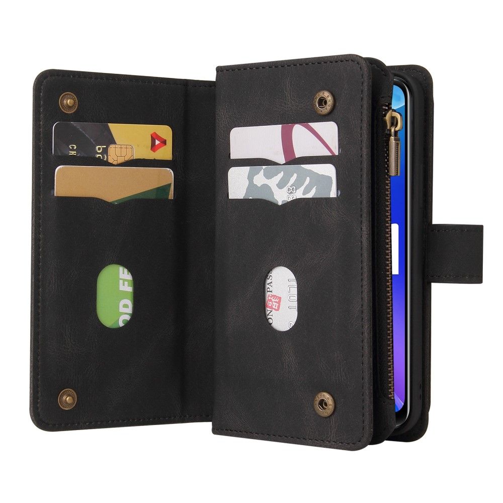 Flip Cover Vivo Y21 / Y21s / Y33s Punge Etui Med Snor