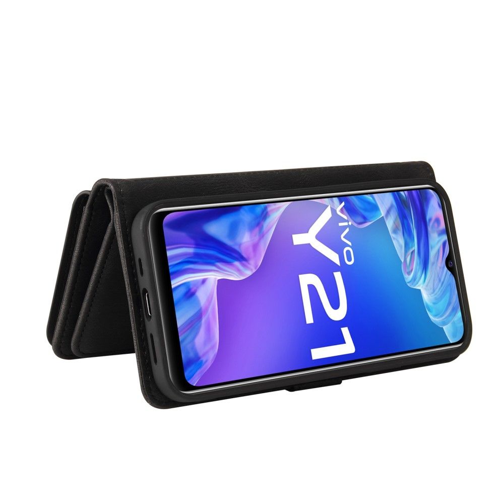 Flip Cover Vivo Y21 / Y21s / Y33s Punge Etui Med Snor