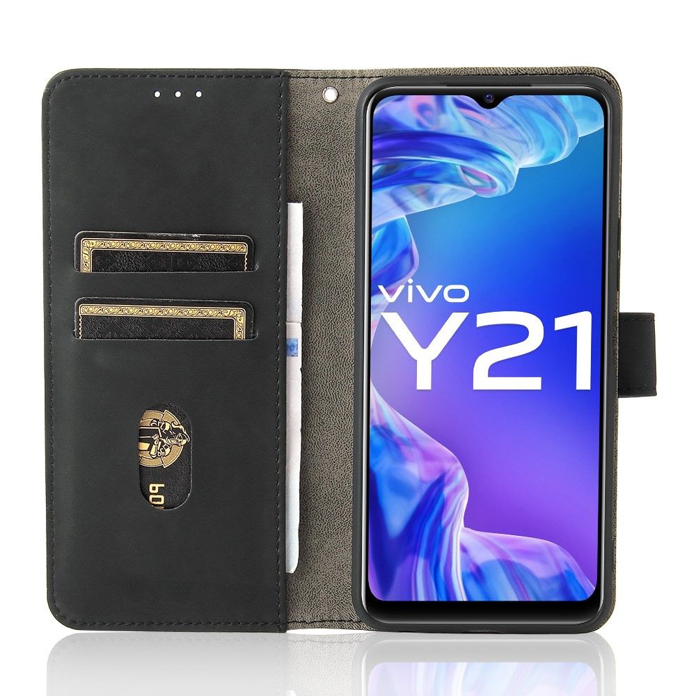 Læder Cover Vivo Y21 / Y21s / Y33s Soft Touch