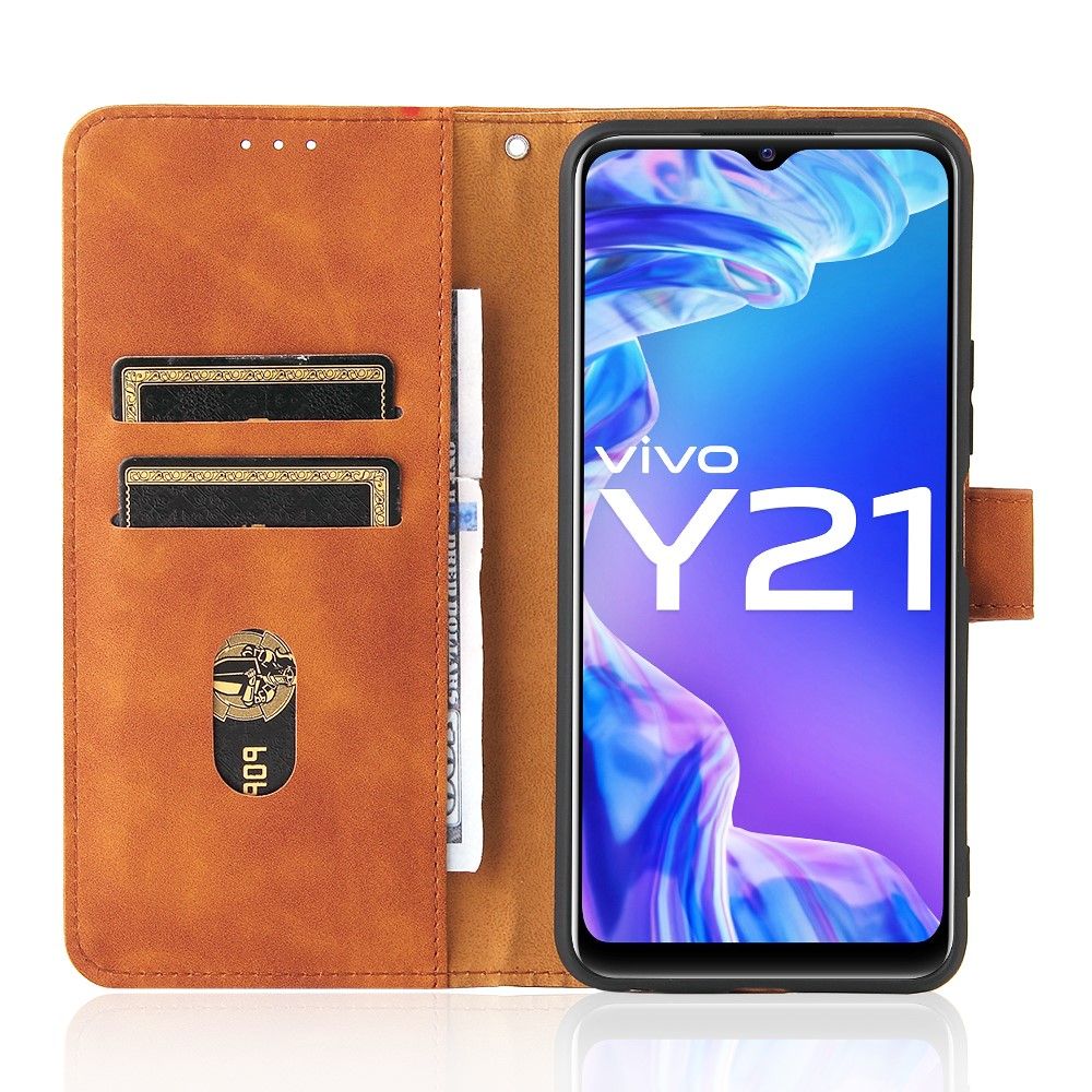 Læder Cover Vivo Y21 / Y21s / Y33s Soft Touch