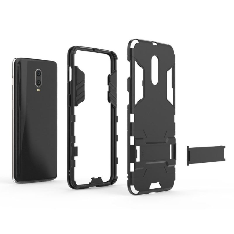 Cover OnePlus 7 Anti-fald Cool Guard Stødsikker Med Integreret Stativ