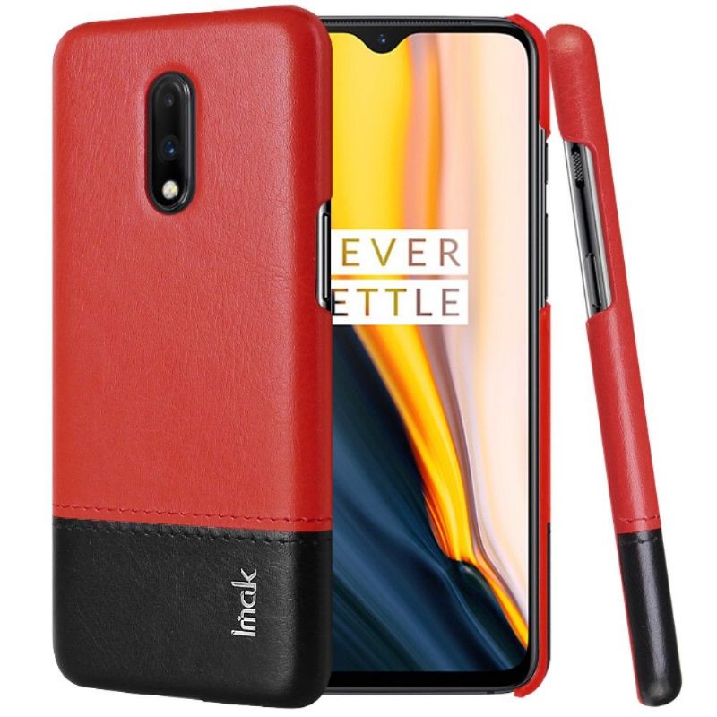 Cover OnePlus 7 Imak Bicolor Imiteret Læder