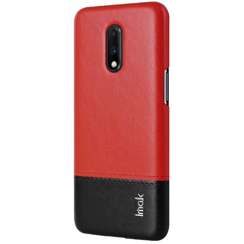 Cover OnePlus 7 Imak Bicolor Imiteret Læder