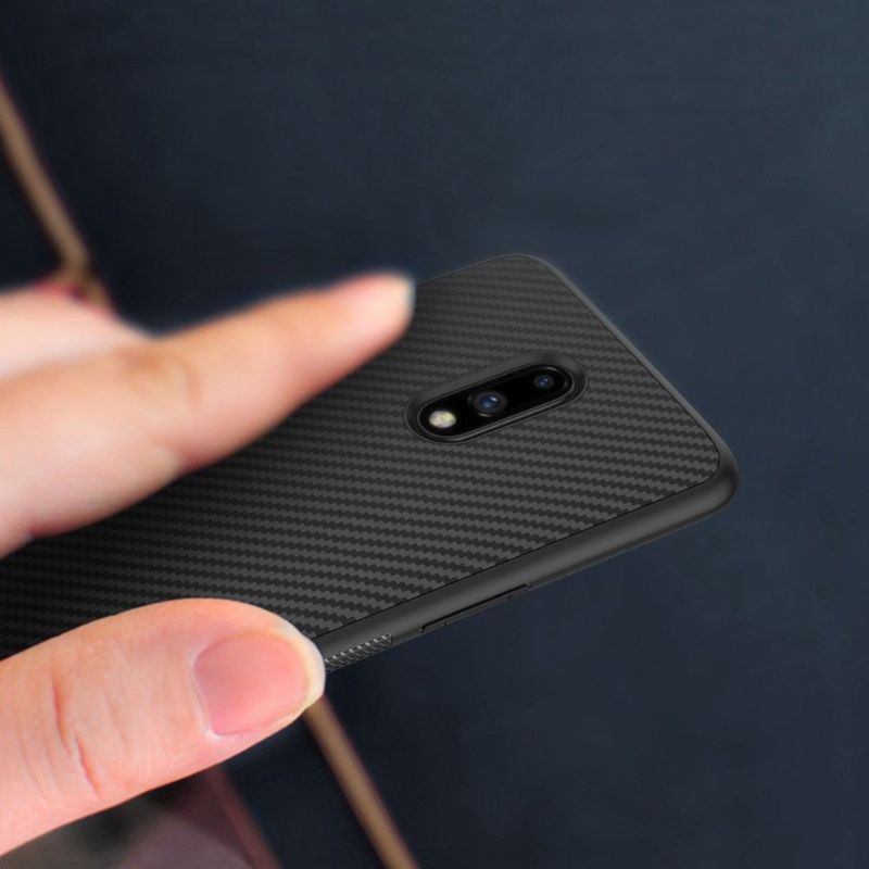 Cover OnePlus 7 Syntetisk Fiber