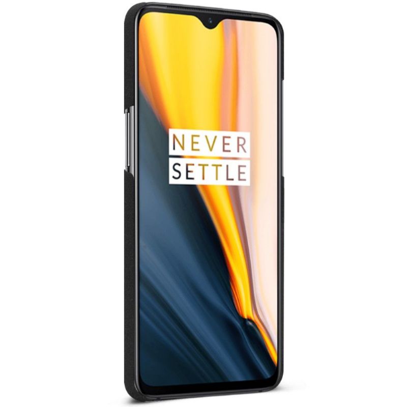 Mobilcover OnePlus 7 Imak Matt Finish + Aftagelig Støtte - Sort