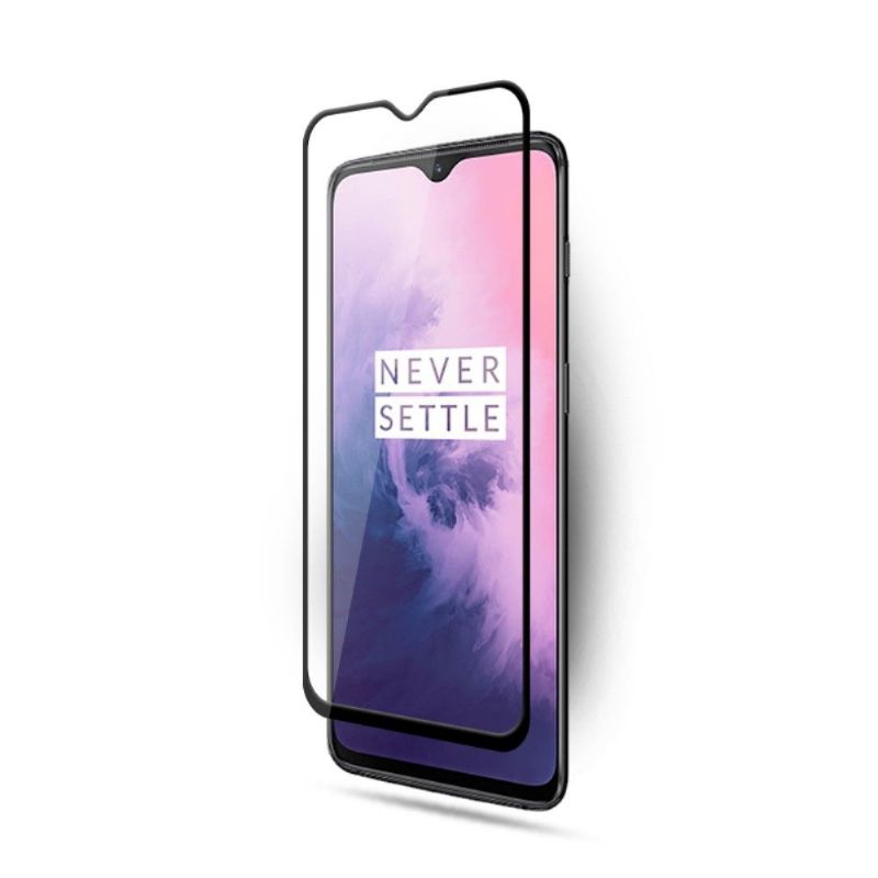 Oneplus 7 - Fuld Størrelse Hærdet Glas Skærmbeskytter