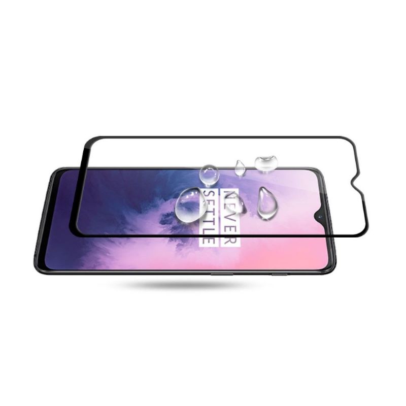 Oneplus 7 - Fuld Størrelse Hærdet Glas Skærmbeskytter