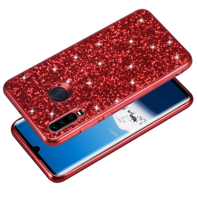 Cover Huawei P30 Lite Mousserende Rhinestone Glamour