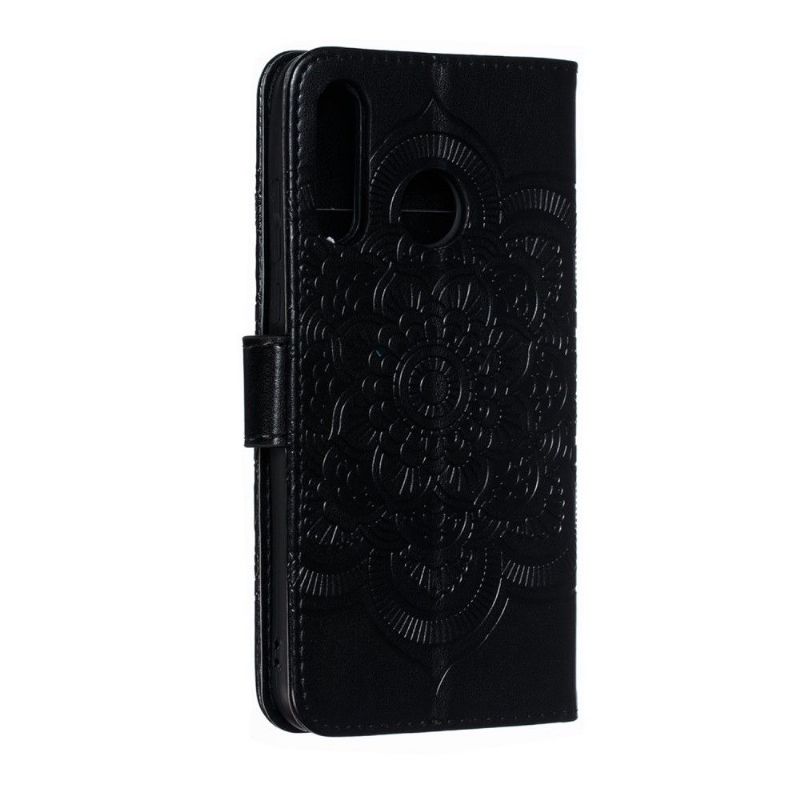 Etui Huawei P30 Lite Anti-fald Flip Cover Folio Med Mandala-rem