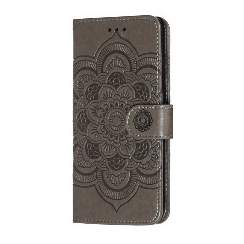 Etui Huawei P30 Lite Anti-fald Flip Cover Folio Med Mandala-rem