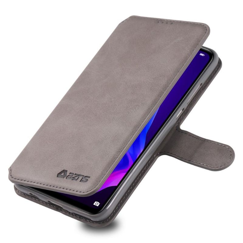 Etui Huawei P30 Lite Flip Cover Kortholder Folio I Imiteret Læder