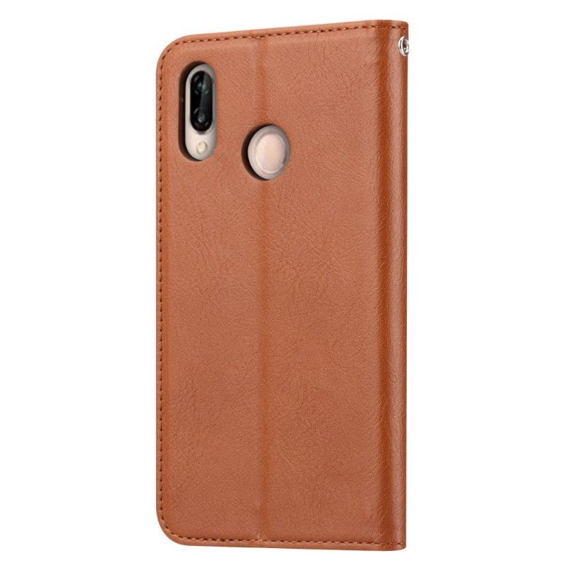 Flip Cover Huawei P30 Lite Hemming Stand Case Læder Kortholder