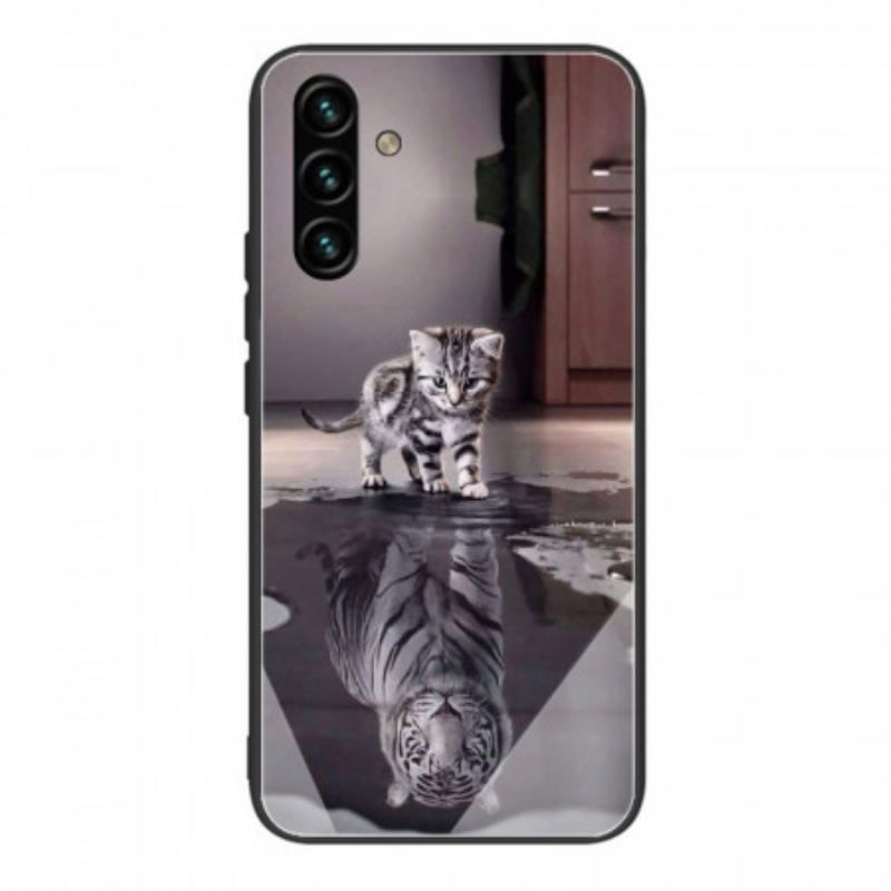 Cover Samsung Galaxy A13 5G / A04s Hærdet Glas Ernest The Tiger