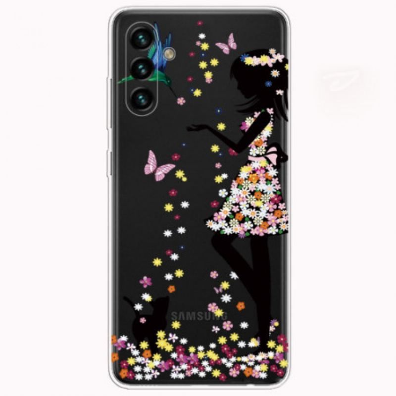 Cover Samsung Galaxy A13 5G / A04s Smukt Blomsterhoved
