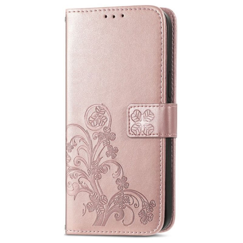 Flip Cover Samsung Galaxy A13 5G / A04s Abstrakte Blomster