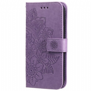 Flip Cover Samsung Galaxy A13 5G / A04s Blomster Mandala