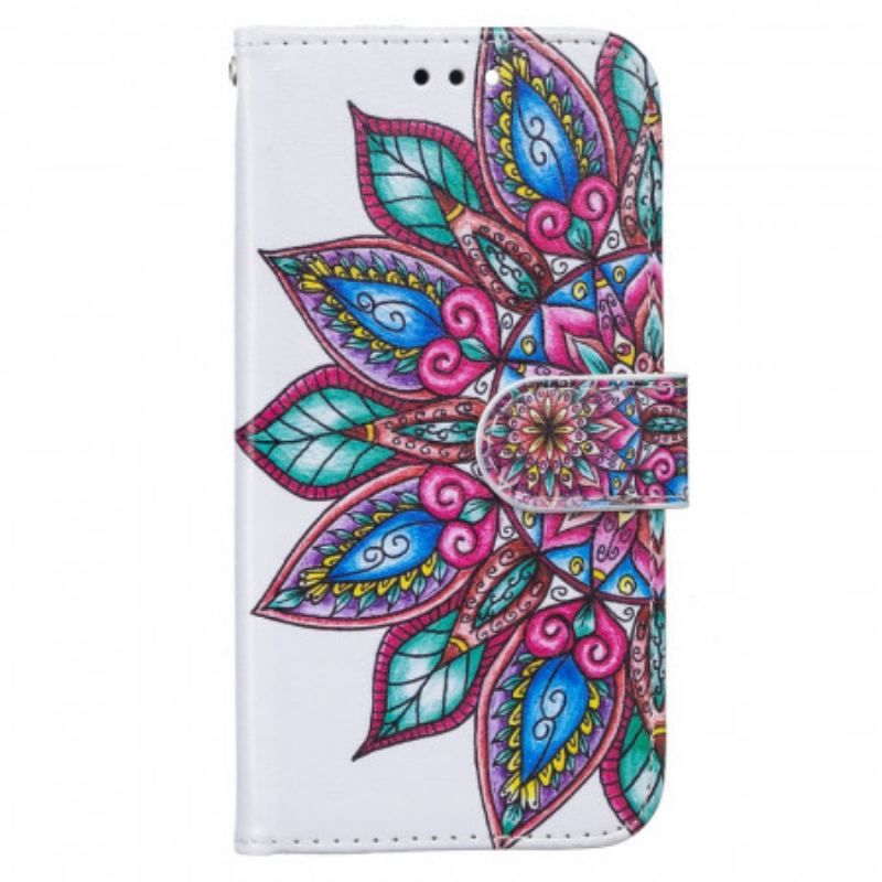 Flip Cover Samsung Galaxy A13 5G / A04s Tegnet Mandala