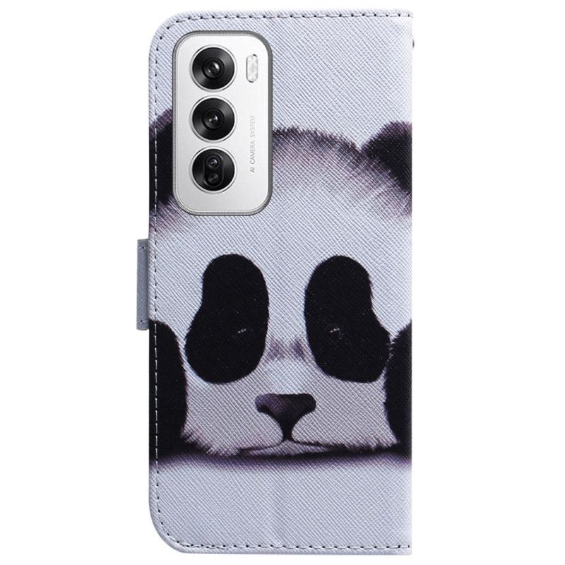 Flip Cover Oppo Reno 12 5g Panda