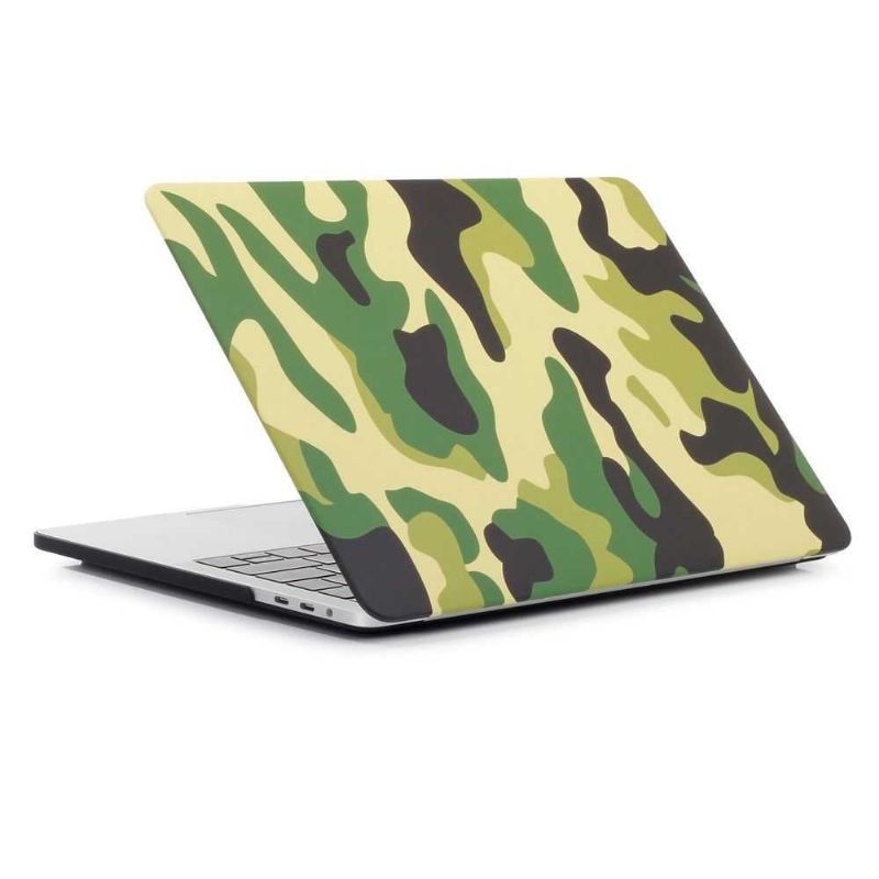 Macbook Pro 13 Etui / Touch Bar Militær Camouflage - Grøn