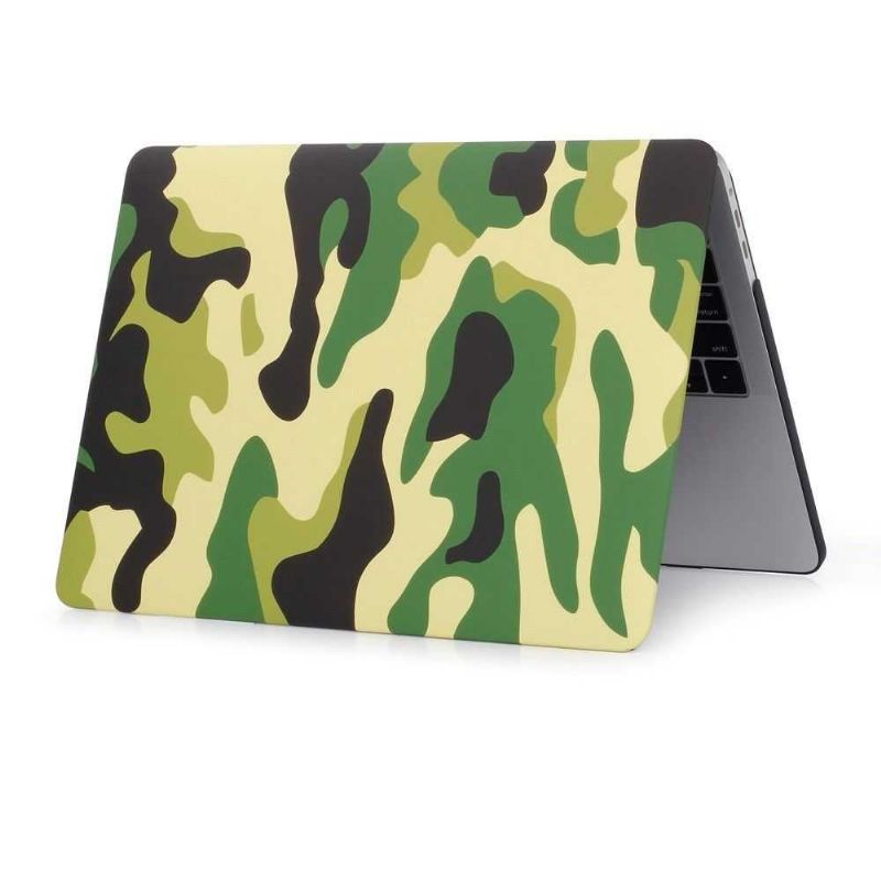 Macbook Pro 13 Etui / Touch Bar Militær Camouflage - Grøn