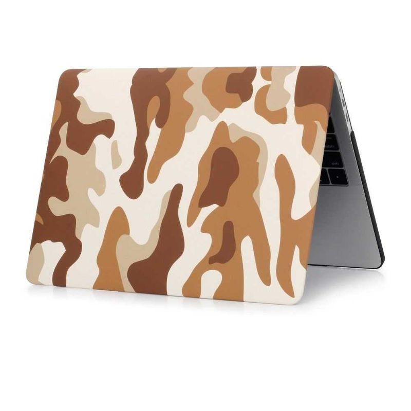 Macbook Pro 13 Etui / Touch Bar Military Camouflage - Brun