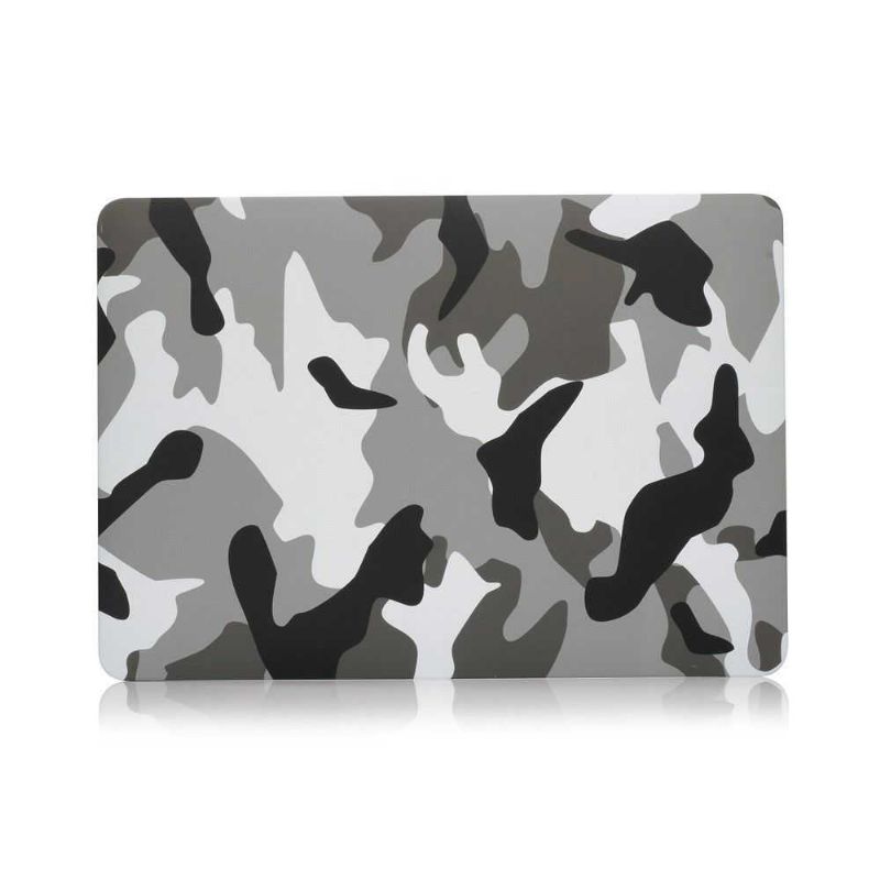 Macbook Pro 13 Etui / Touch Bar Military Camouflage - Grå