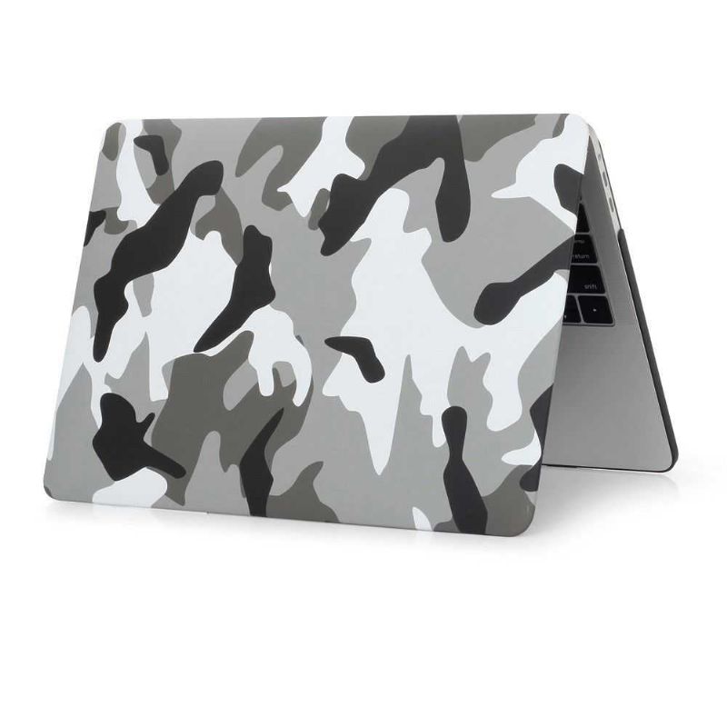 Macbook Pro 13 Etui / Touch Bar Military Camouflage - Grå