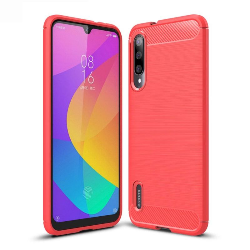 Cover Xiaomi Mi A3 Carbon Børstet Gel