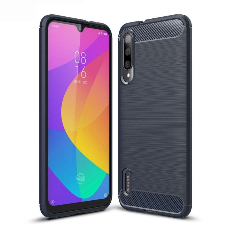 Cover Xiaomi Mi A3 Carbon Børstet Gel