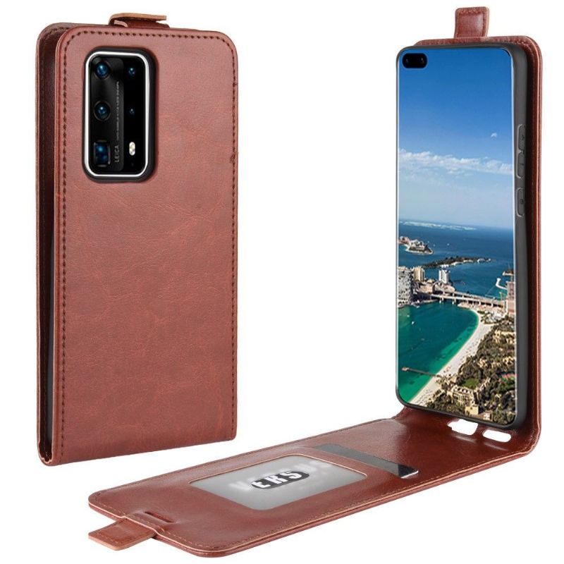 Flip Cover Huawei P40 Pro+ Læder Cover Lodret Kunstlæder