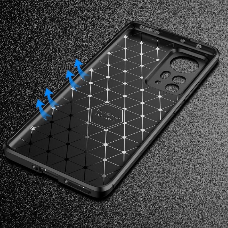 Cover Xiaomi 12 Pro Anti-fald Carbon Fiber Styling