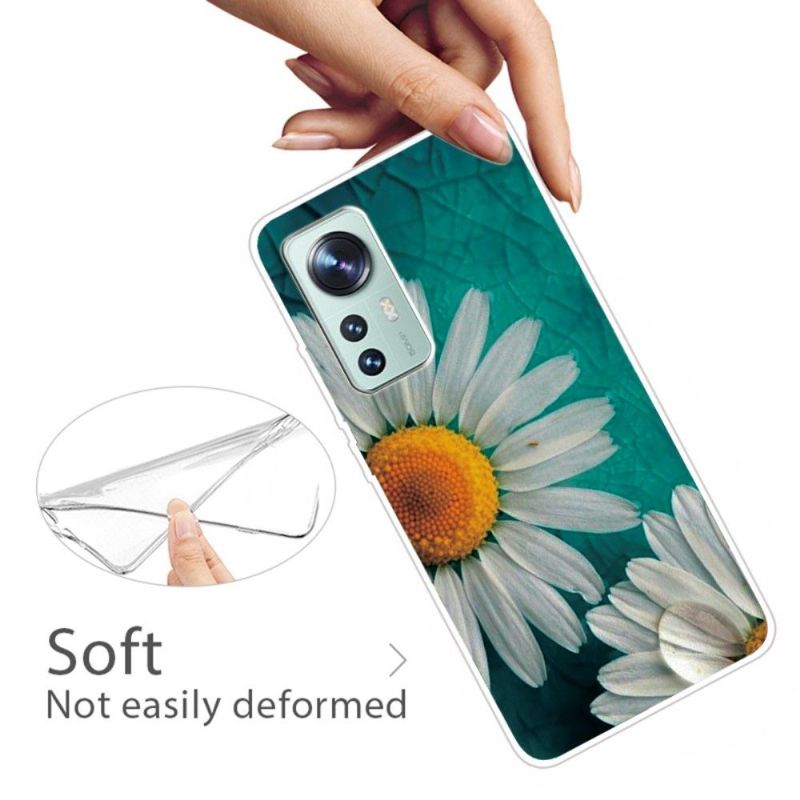 Cover Xiaomi 12 Pro Daisy Flower