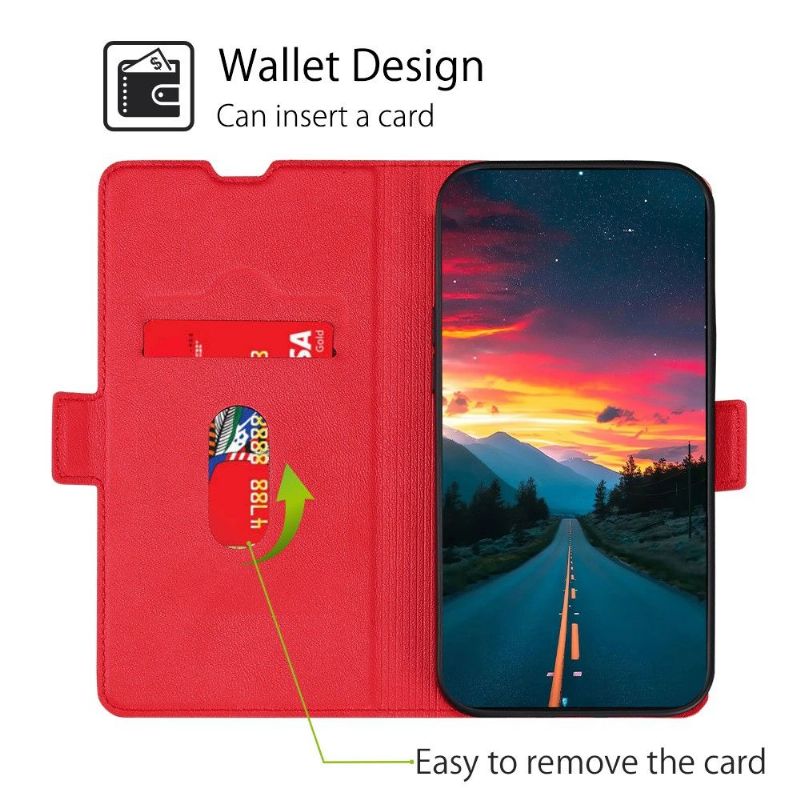 Flip Cover Xiaomi 12 Pro Anti-fald Minimalistisk Virksomhed I Kunstlæder