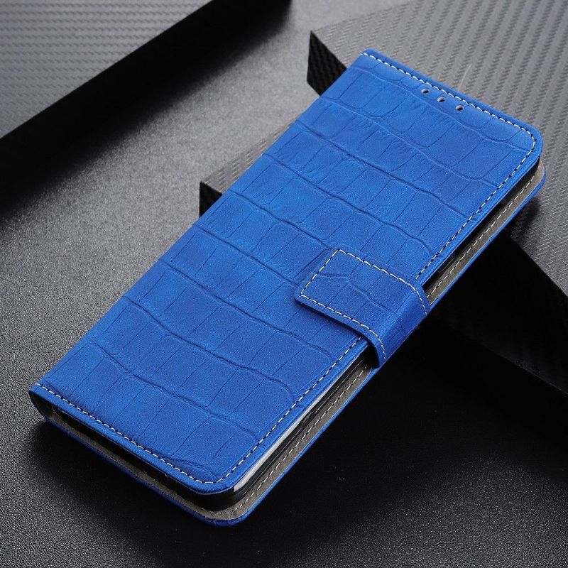 Flip Cover Xiaomi 12 Pro Hemming Croco Look Syning