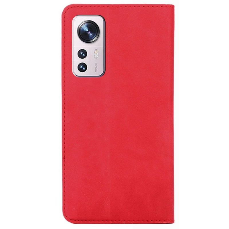 Flip Cover Xiaomi 12 Pro Hemming Leah Premium