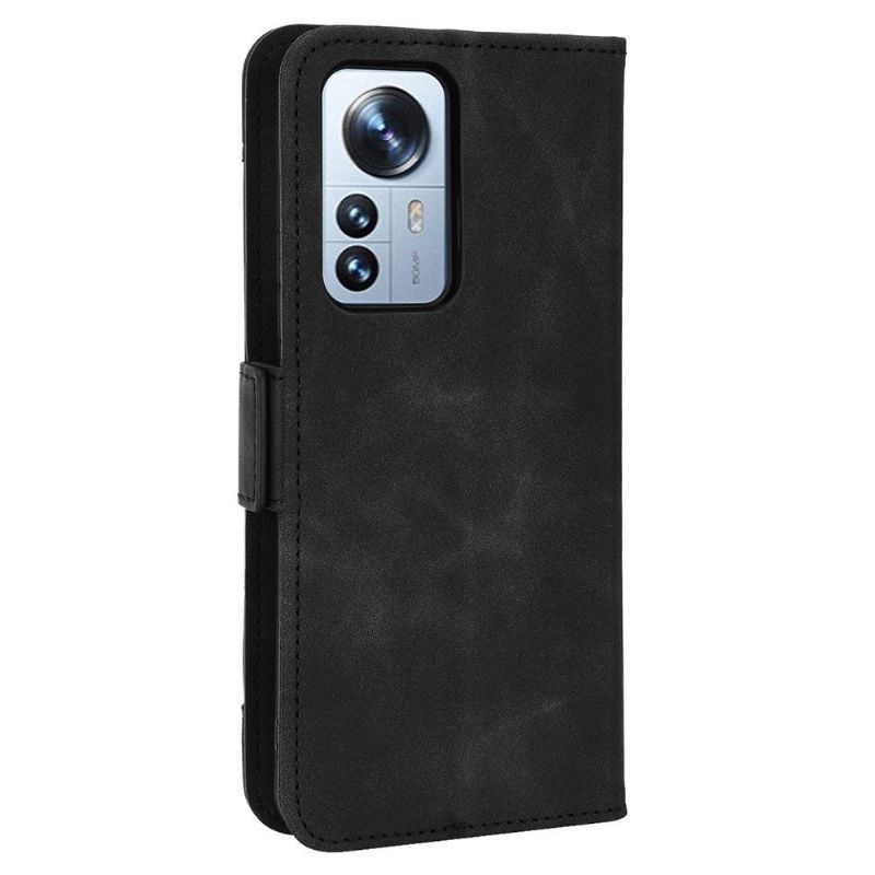 Flip Cover Xiaomi 12 Pro Premium Med Kortholder