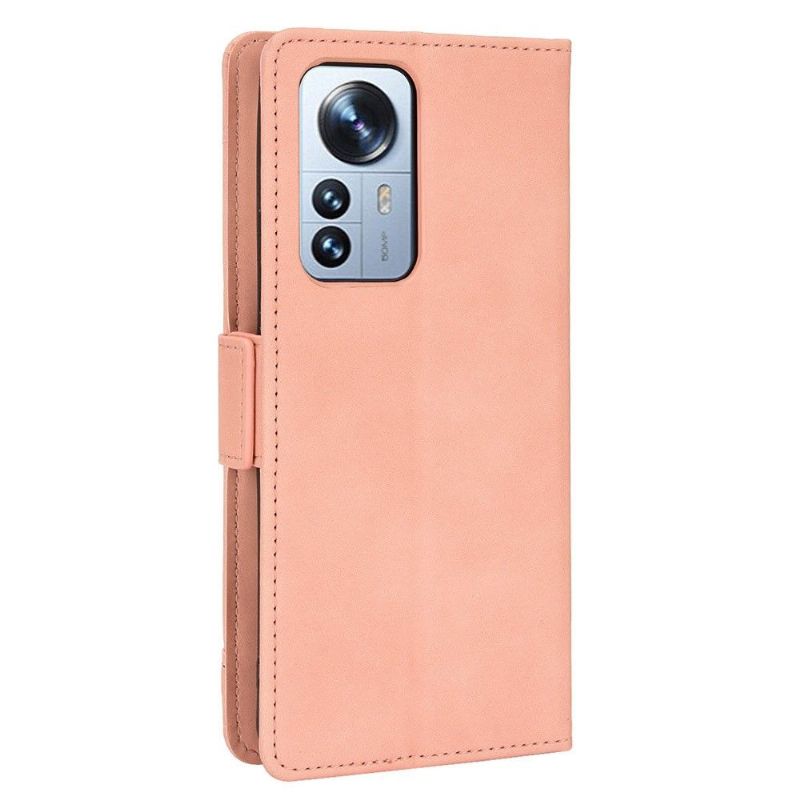 Flip Cover Xiaomi 12 Pro Premium Med Kortholder