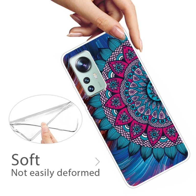 Mobilcover Xiaomi 12 Pro Farverig Mandala