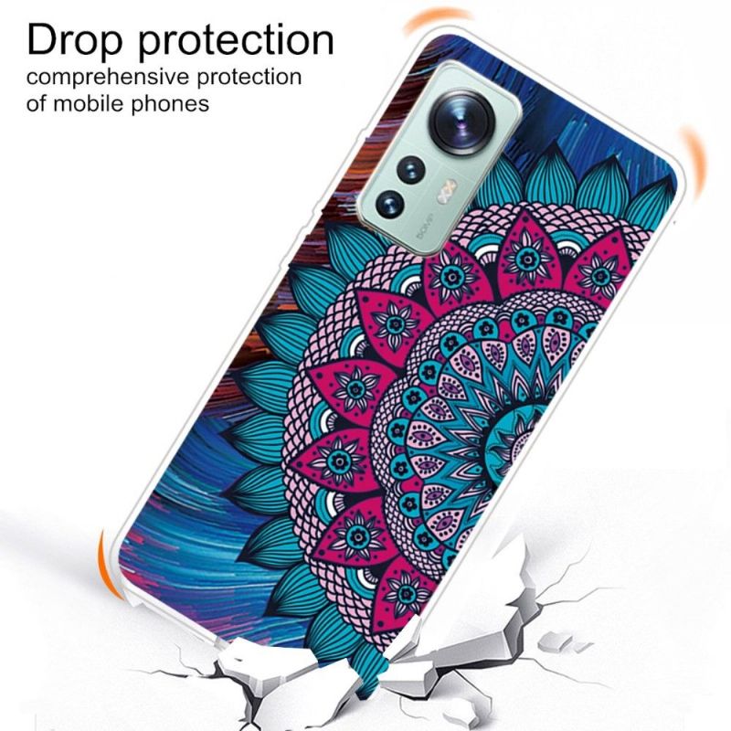 Mobilcover Xiaomi 12 Pro Farverig Mandala