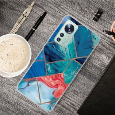 Mobilcover Xiaomi 12 Pro Original Marble Geometry 0022 Series