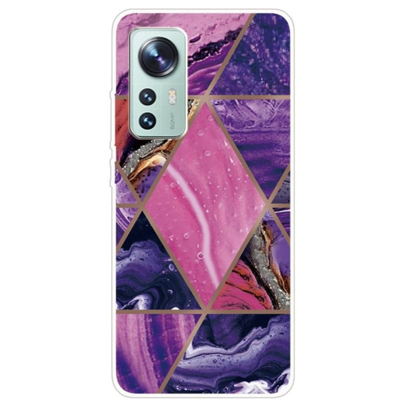 Mobilcover Xiaomi 12 Pro Original Marble Geometry 0022 Series