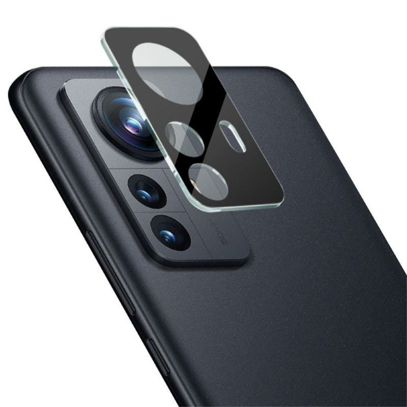 Xiaomi 12 Pro Lens Protector Hærdet Glas - Sort