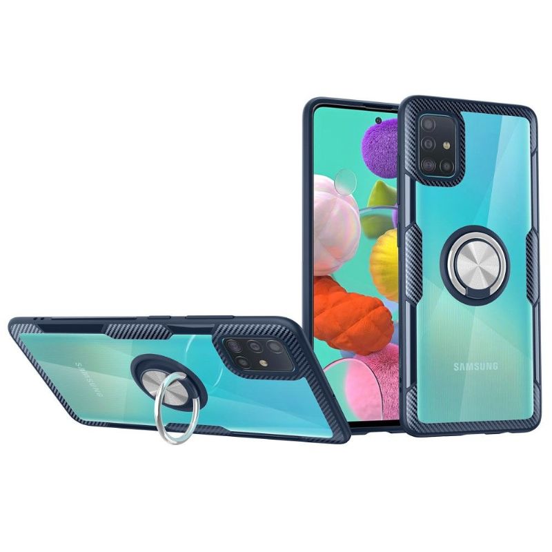 Cover Samsung Galaxy A51 Gennemsigtig Finger