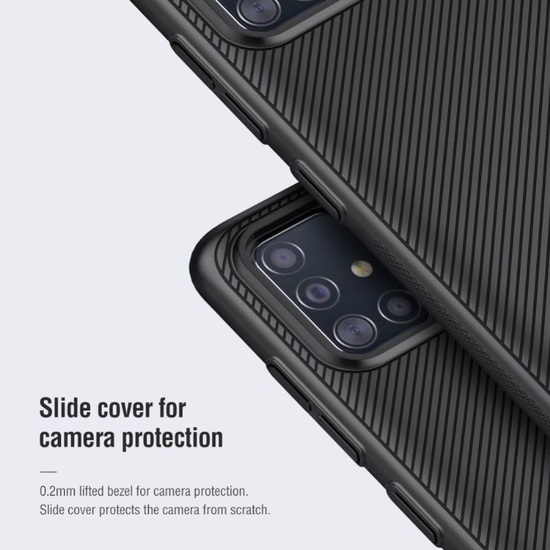 Cover Samsung Galaxy A51 Hemming Nillkin Med Baglinsedæksel