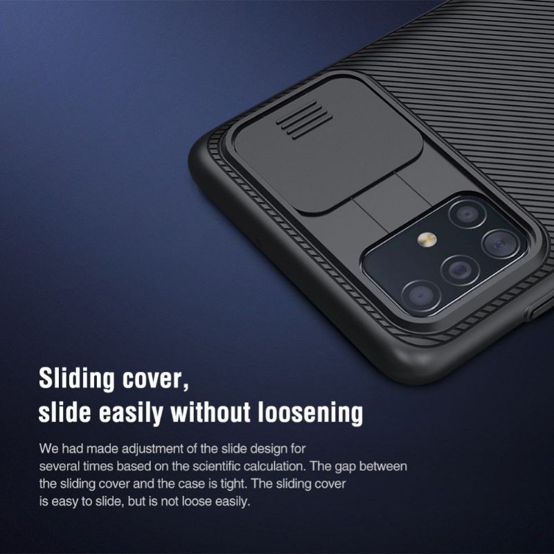 Cover Samsung Galaxy A51 Hemming Nillkin Med Baglinsedæksel