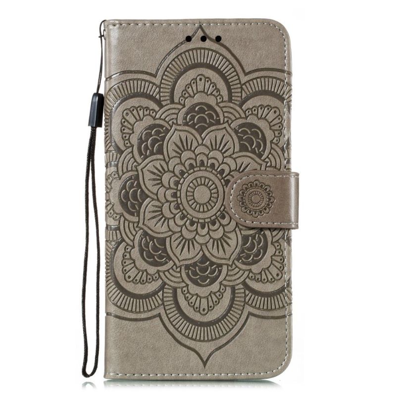 Flip Cover Samsung Galaxy A51 Anti-fald Mandala Læder Effekt