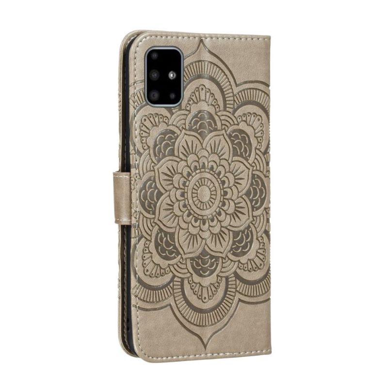 Flip Cover Samsung Galaxy A51 Anti-fald Mandala Læder Effekt